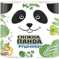 Бумажные полотенца Снежная Панда 2 шара 2 рулона (4823019007978)