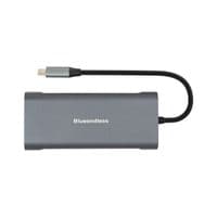 Адаптер USB Type-C - 2 x USB 3.0, 1x USB 2.0, 1x Type C (PD), HDMI, SD, RJ45