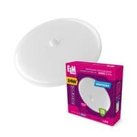 Светильник настенный светодиодный накладной с датчиком движения ELM VEGA S 24W 6500К IP40 26-0104