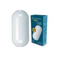 Світильник настінно-потоловий світлодіодний CRYSTAL GOLD 20W IP 54 OPAL DNL-029