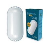 Світильник настінно-потоловий світлодіодний CRYSTAL GOLD 24W IP 54 OPAL DNL-032