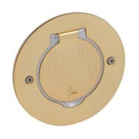 Розетка Legrand для підлоги кругла MOSAIC бронзова