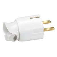 Виделка Legrand 2К+З, біла
