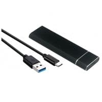 Внешний карман M.2 на Type-C USB 3.1 (F) Gen2, 10 Gb/s, 2TB, B key NGFF Black