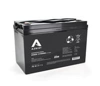 Батарея для ДБЖ 12В 100Aч AZBIST Super AGM ASAGM-121000M8, ШхДхВ 328x172x215