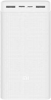 Универсальная мобильная батарея 30000 mAh, Xiaomi Mi Power Bank 3 30000 mAh White (PB3018ZM/VXN4307CN)