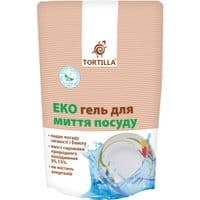 Засіб для ручного миття посуду Tortilla Еко гель запаска 500 мл (4820178060974)