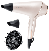 Фен Remington AC9140, Beige, 2400W, 3 режима, 2 скорости, ионизация, подача холодного воздуха