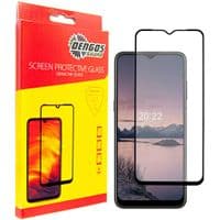 Стекло защитное  Dengos Full Glue Nokia G21 black frame (TGFG-236)