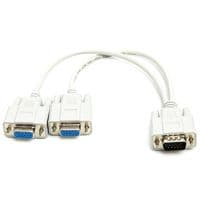 Видео разветвитель PowerPlant VGA (M) - 2*VGA (F), 0.2 м