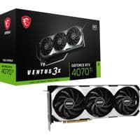 Видеокарта MSI Nvidia GeForce RTX 4070 Ti VENTUS 3X 12G OC
