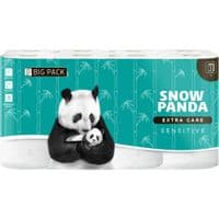Туалетна папір Сніжна Панда Extra Care Sensitive 3 кулі 16 рулонів (4820183970695)