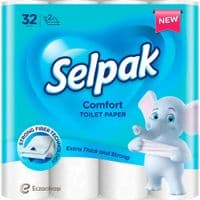 Туалетна папір Selpak Comfort 2 кулі 32 рулоні (8690530274471)
