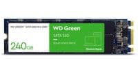 Твердотільний накопичувач M.2 240Gb, Western Digital Green, SATA3, TLC 3D, 545/430 МБ/с (WDS240G3G0B)