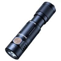 Ліхтар ручний Fenix E05R, Black, 3-400 лм, до 64 м, ударостійкість 1 м, 4 режими роботи, акумулятор 320 мАг, година роботи 0.95-30 рік, IPX68, 24 г