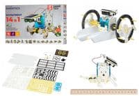 Робот-конструктор Same Toy Мультибот 14 в 1 на сонячній панелі