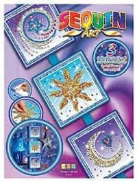 Набір для творчості Sequin Art SEASONS Космос, Сонце, Місяць та зірки