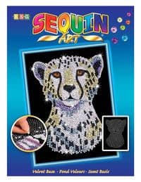 Набор для творчества Sequin Art BLUE Снежный гепард