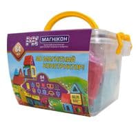 Конструктор Магнікон 84 деталі Plastic box (МK-84)