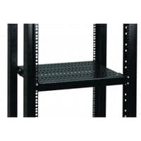 Полиця 19" Conteg 1U глиб. 550 мм. до 100кг. RAL9005 (DP-PZ-550)