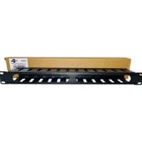 Кабельний організатор Atcom 19" 1U гребінчастий, цільнометалевий (P0001)