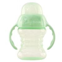 Поїльник-непроливайка Baby Team зі спаутом та ручками 180 мл (5022_м'ятний)