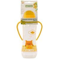 Бутылка для кормления Baby Team с силикон.соской 250мл 0+ желт (1411_желтый)