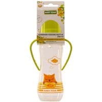 Бутылка для кормления Baby Team с силикон.соской 250мл 0+ салат (1411_салатовый)