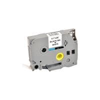 Лента для принтера UKRMARK этикеток RL-B-T241P-BK/WT, аналог TZE241. 18 мм х 8 м (CBTZ241)