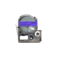 Лента для принтера UKRMARK этикеток RL-E-C4LBP-BK/BL, аналог LC4LBP. 12 мм х 8 м (CELC4LBP)