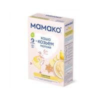 Детская каша MAMAKO пшеничная с грушей и бананом на козьем молоке 200 г (1105408)