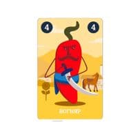 Настольная игра Lord of Boards Крутые Перцы (Chili Mafia) - набор промокарт Огняр (LOB22041UA)