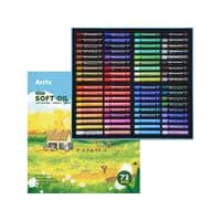 Пастель масляная мягкая Arrtx AOP-S01-72A, 72 цвета