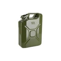 Канистра для топлива 2E JCM10V вертикальная, 10л, металл, 0.6мм, зеленый, 2.3кг