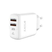 Зарядне пристрій AccLab AL-TC224 2хUSB 5В/2,4A/12W White (1283126538834)
