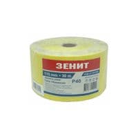 Наждачная бумага зенит 115 мм х 30 м с. 40 (43315040)
