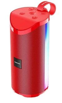 Колонка портативна 2.0 Borofone BR5, Red, 2 x 5 Вт, Bluetooth, MicroSD, FmRadio, живлення від акумулятора