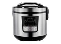Мультиварка Liberton LMC-3106, Silver/Black, 900W, 5л, управление электронное, 33 приложения, таймер, поддержка температуры, тефлоновое покрытие чаши