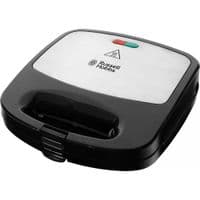 Мультимейкер Russell Hobbs Fiesta 24540-56 Black, 750W, 3 глибокі панелі: сендвічі; гриль; віденські вафлі, захист від перегріву, індикатор нагріву