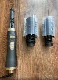 Фен-щетка Ardesto HD-C100/1000 Вт/2 темп. режимы/холодное обдувание/вращение в обе стороны/2 керам. насадки/черный