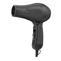 Фен із відкидною ручкою, Black, 750Вт Hair Dryer TBH003K