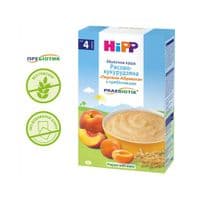 Детская каша HiPP молочная Рисово-кукурузная Персики-Абрикосы с пребиотиками 2 (1123254)