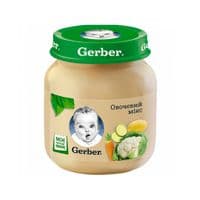 Детское пюре Gerber Овощной микс 130 г (1227244)