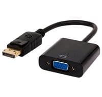 Конвертер Display Port (тато) на VGA(мама) 10 см, пакет (YT-C-DP(M)/VGA(F))