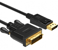 Кабель DisplayPort - DVI 1.8 м (YT-DP(M)/DVI(M)-1.8m)
