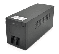 ДБЖ Qoltec QLT1200 (720W) LSD, AVR, 3st, 2xSCHUKO socket, 2x12V7.5Ah, metal Case
