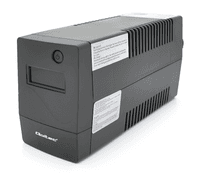 ДБЖ Qoltec QLT1000 (600W)  LCD, AVR, RJ45, 3st, 2xSCHUKO socket, 1x12V7Ah, metal Case