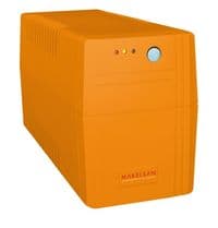 ДБЖ Makelsan Lion650VA (390W) Standby-L, LED, 170-280VAC, AVR 1st, 2xSCHUKO socket, 1x12V7Ah, Plastic Case