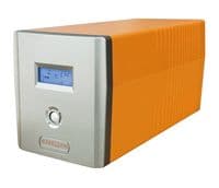 ДБЖ Makelsan Lion1200VA (720W) Standby-L, LCD, 170-280VAC, AVR 1st, 3xSCHUKO socket, 2x12V7Ah, Plastic Case