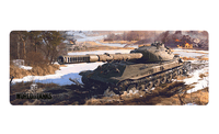 Килимок прогумованний World of Tanks-33, 300x700x2mm (WTPCT33)